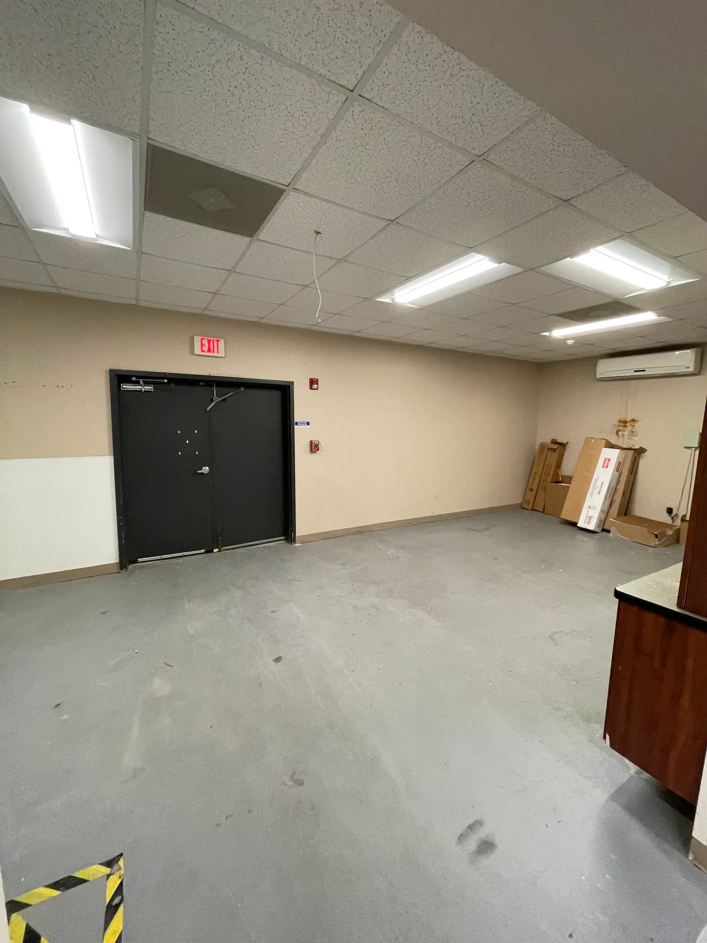 Large open interior area